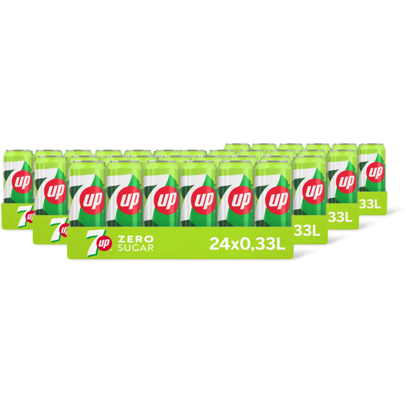 7up Zero sugar 144-pack