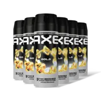 Axe Gold anti-transpirant spray 6-pack