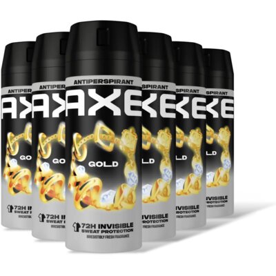 pdp-image-Axe Gold anti-transpirant spray 6-pack
