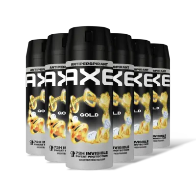 pdp-image-Axe Gold anti-transpirant spray 6-pack