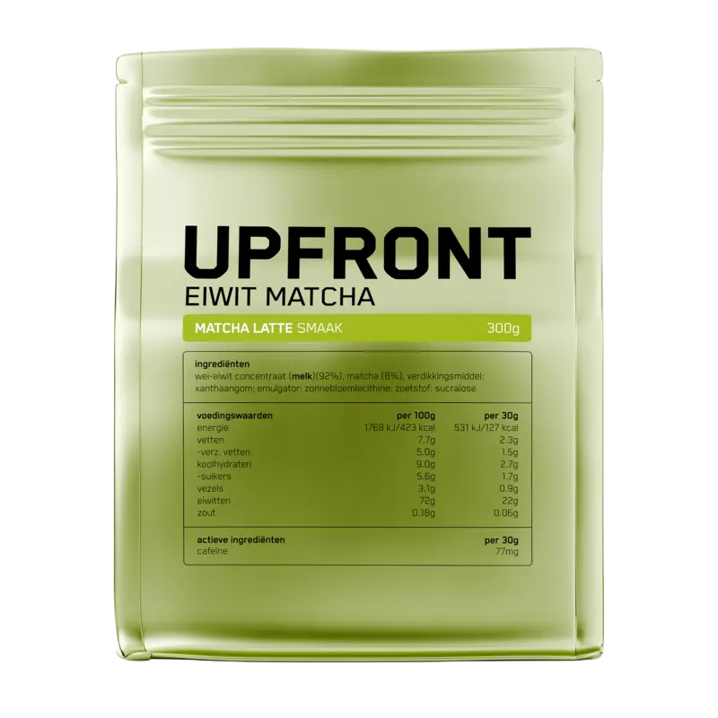 Upfront Eiwit matcha latte smaak