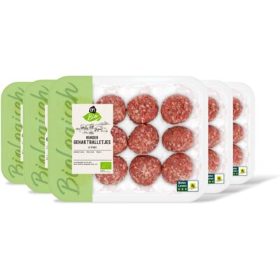 pdp-image-AH Biologisch Rundergehakt balletjes 5-pack