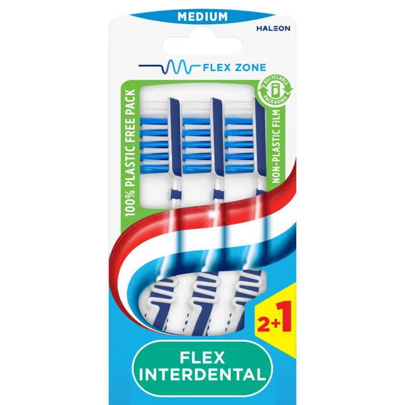 Aquafresh Flex interdental medium tandenborstel