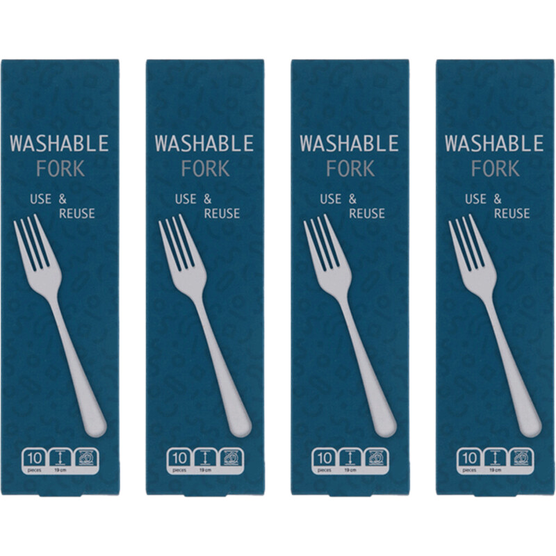Een afbeelding van AH Vork herbruikbaar 4-pack