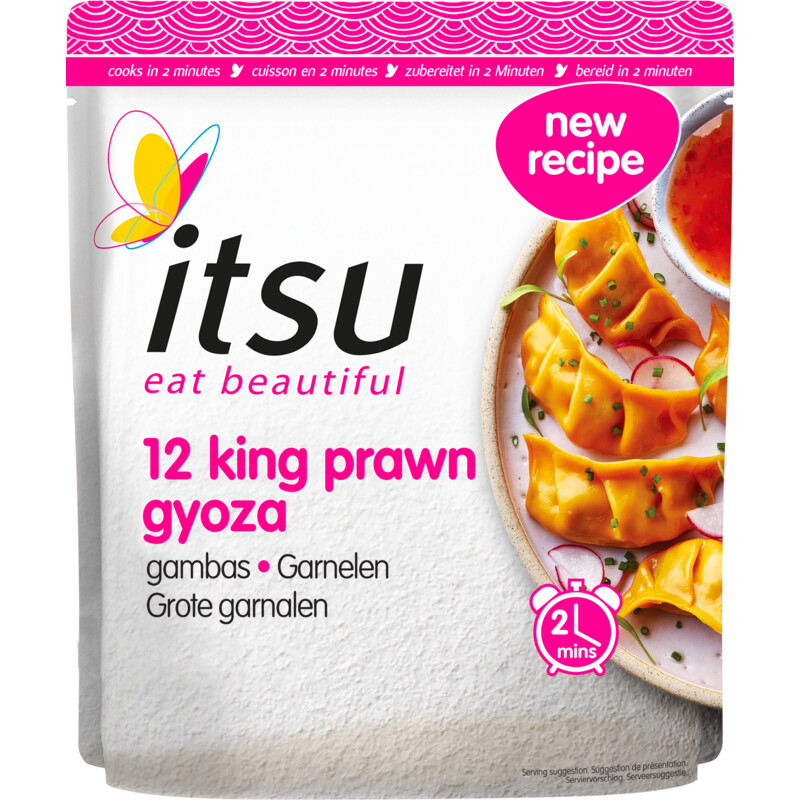 Een afbeelding van Itsu King prawn gyoza