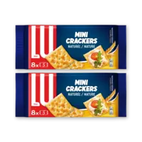 LU Mini crackers naturel 2-pack