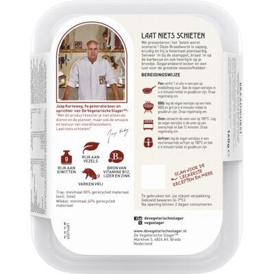 pdp-image-Vegetarische Slager Braadwurst
