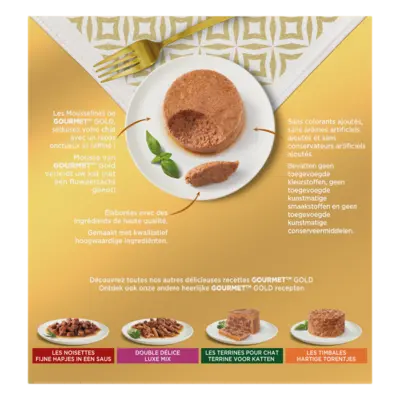 pdp-image-Gourmet Gold mousse tonijn lever kalkoen rund