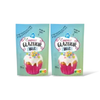AH Bakfeest glazuur wit 2-pack
