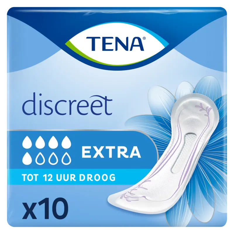 Tena Discreet Extra Verbanden+ 10 Stuks