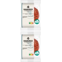 Een afbeelding van AH Runderburger met runder eiwit 2-pack