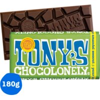 Een afbeelding van Tony's Chocolonely Reep puur amandel zeezout