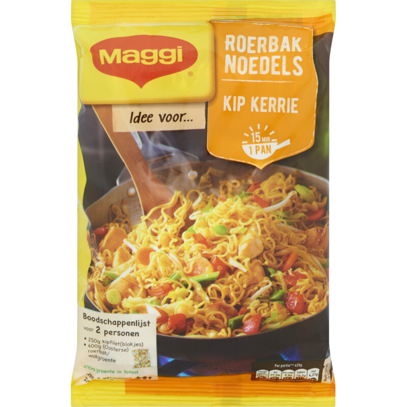 Een afbeelding van Maggi Stir-fry noodles chicken curry
