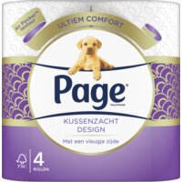 Een afbeelding van Page Toiletpapier kussenzacht design