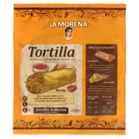 La Morena Volkoren tortilla wraps large