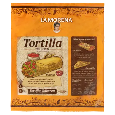 pdp-image-La Morena Volkoren tortilla wraps large