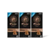Perla Superiore Origins Sumatra espresso capsules 3-pack