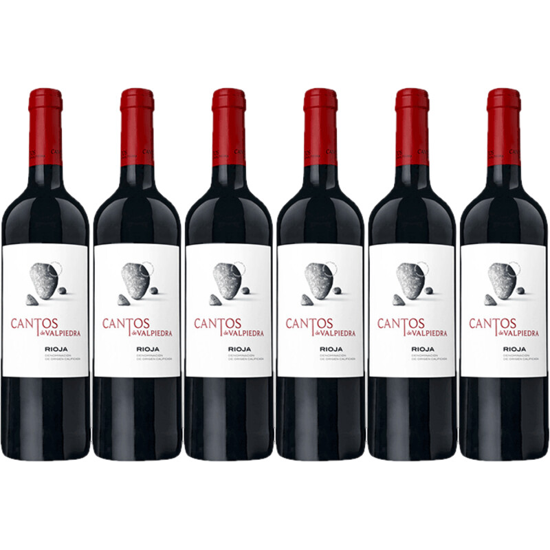 Een afbeelding van Finca Valdepiedra Cantos de rioja crianz 6 flessen