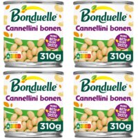 Een afbeelding van Bonduelle Cannellini bonen 4-pack