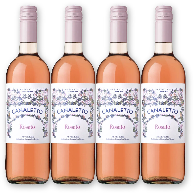 Canaletto Canaletto Rosé 4 flessen