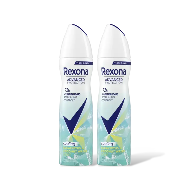 Rexona Cooling eucalyptus & coconutwater 2-pack