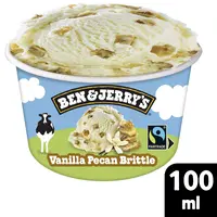 Ben & Jerry's Vanilla pecan brittle