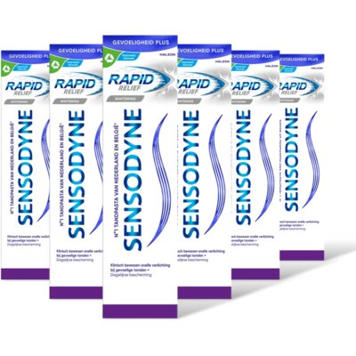 pdp-image-Sensodyne Rapid relief whitening tandpasta 6-pack