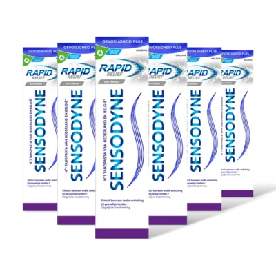 pdp-image-Sensodyne Rapid relief whitening tandpasta 6-pack