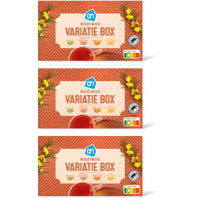 AH Rooibos variatie box 3-pack
