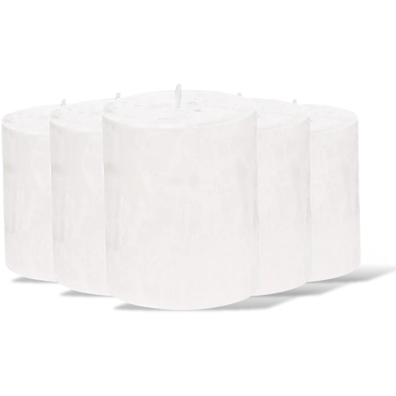 AH Rustiek 7x8cm wit 5-pack