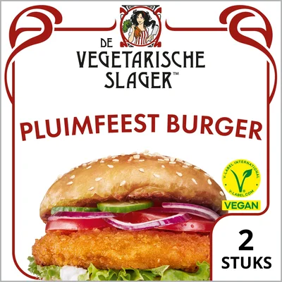 pdp-image-Vegetarische Slager Vegan pluimfeestburger