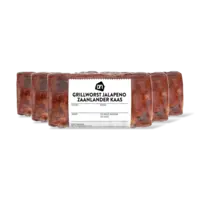 AH Grillworst jalapeno Zaanlander kaas 5-pk