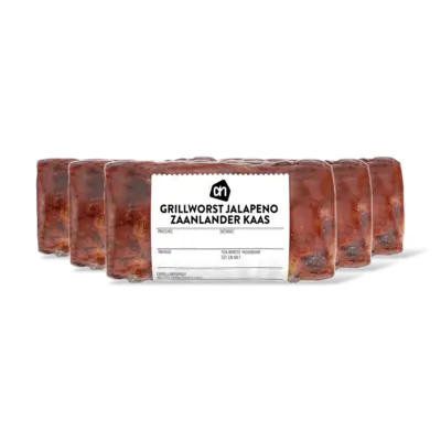pdp-image-AH Grillworst jalapeno Zaanlander kaas 5-pk