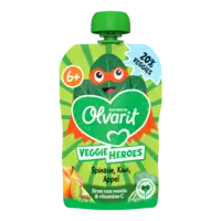 Olvarit Knijpfruit spinazie kiwi appel 6m+