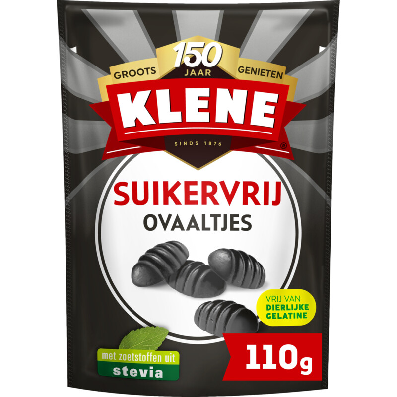 Klene Suikervrij zoute ovaaltjes