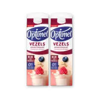 Optimel Drinkyoghurt vezels frambos bl bes 2pck