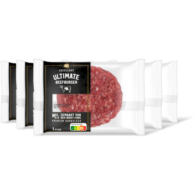 AH Excellent Ultimate beefburger 5-pack