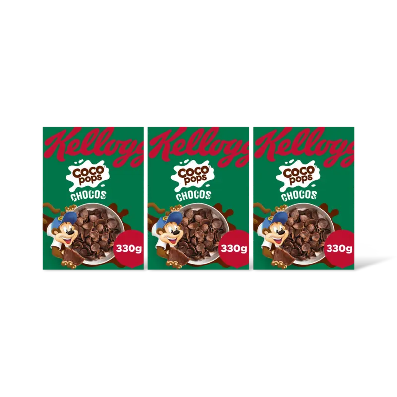Kellogg's Coco pops chocos 3-pack