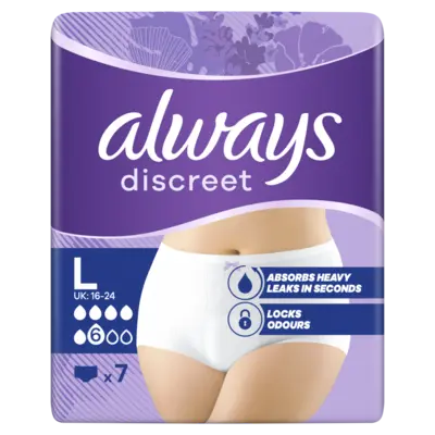 pdp-image-Always Discreet normal broekjes maat L