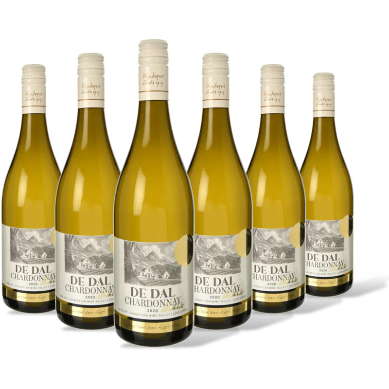 AH Excellent De Dal chardonnay 6 flessen