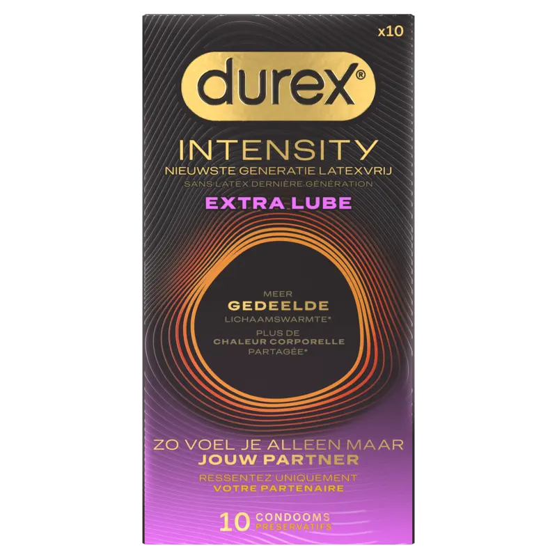 Durex Condooms Intensity Extra Glijmiddel 10 Stuks