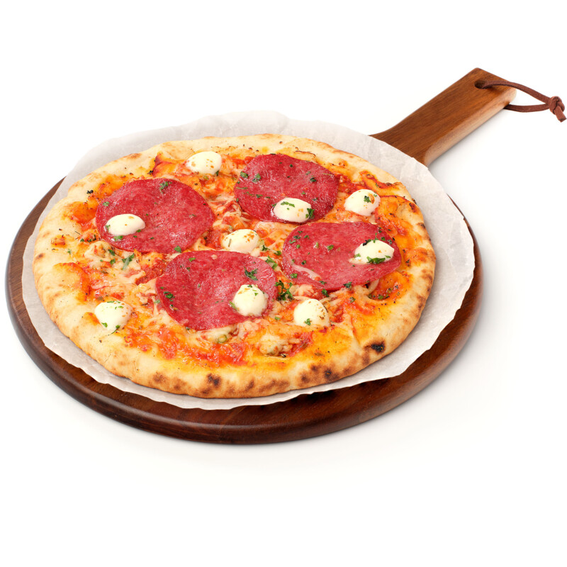 Een afbeelding van AH Verse pizza salami online only
