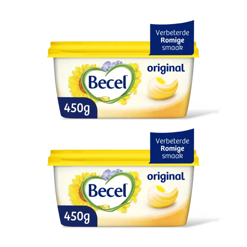 Becel Original palmolievrij 2-pack