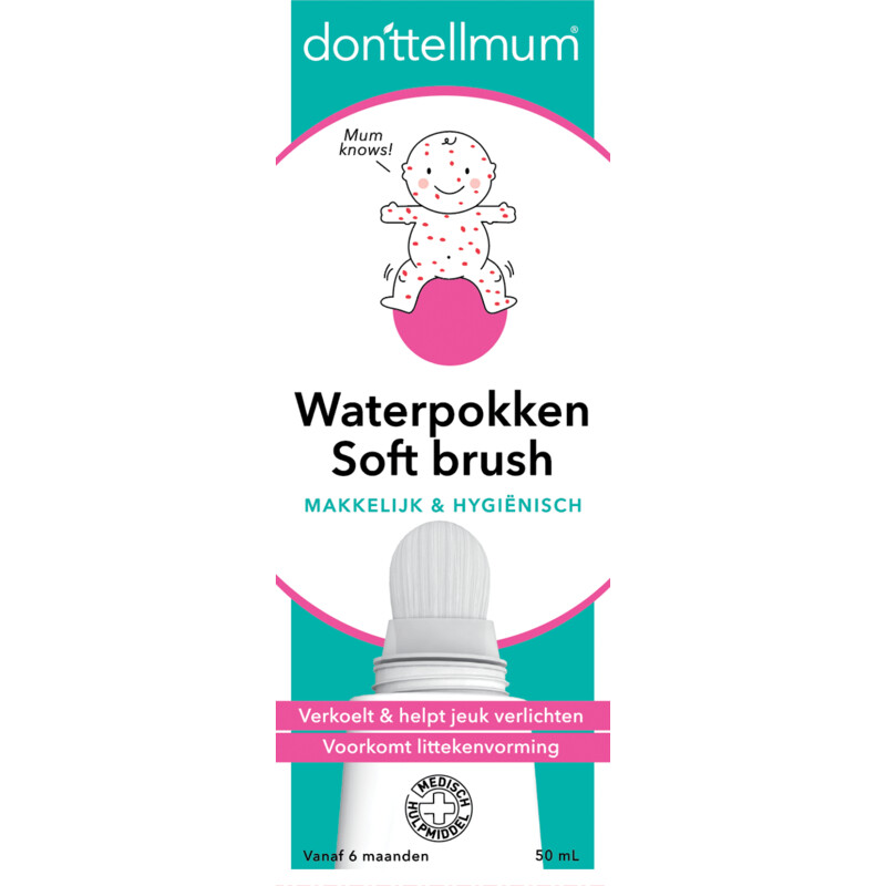 Een afbeelding van donttellmum Waterpokken soft brush