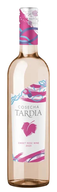 Sweet rose wine