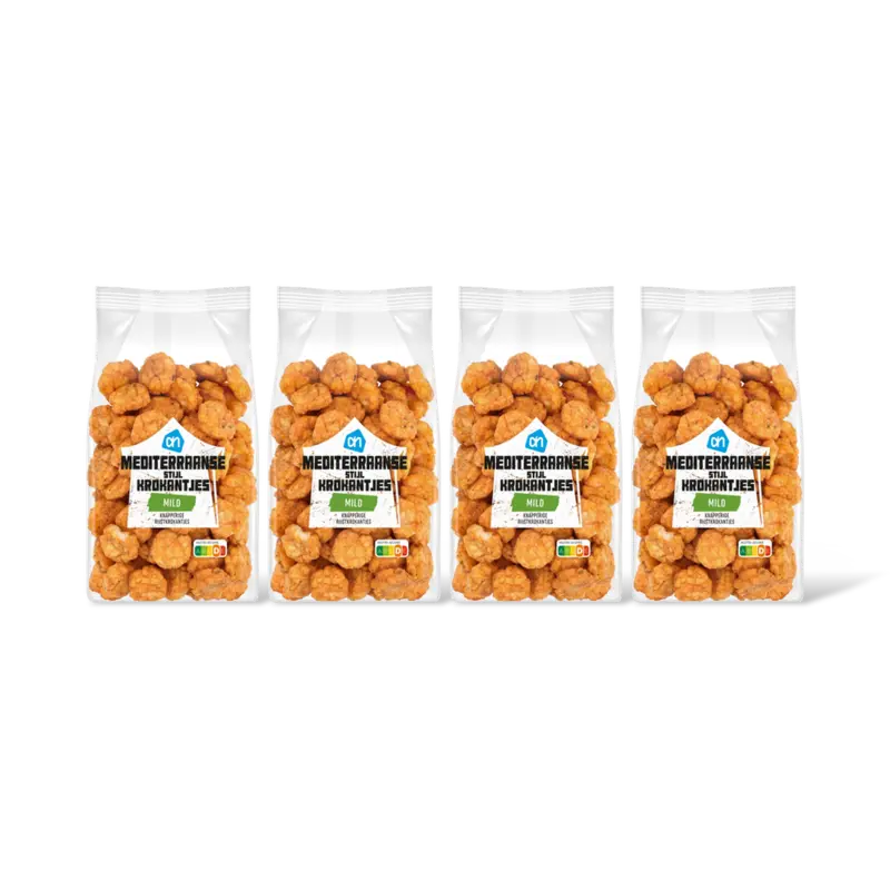 Mediteraanse stijl krokantjes mild 4-pck