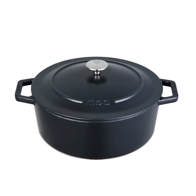 pdp-image-Lifegoods Cast iron rasserole 30cm 7,2 liter zwart