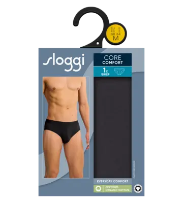 pdp-image-Sloggi Core comfort midi zwart maat M