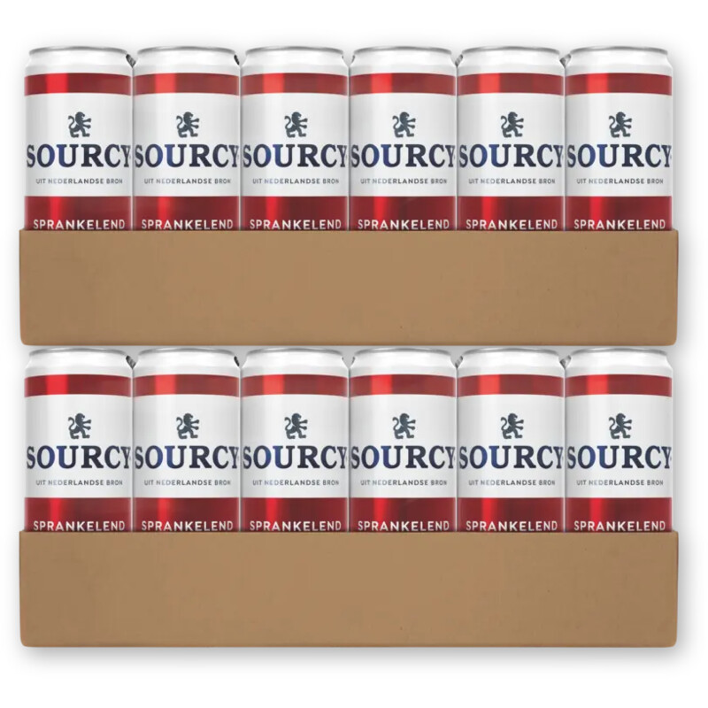 Sourcy Sprankelend natuurlijk mineraalwater 2pk