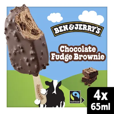 pdp-image-Ben & Jerry's Ice cream sticks chocolate fudge brownie